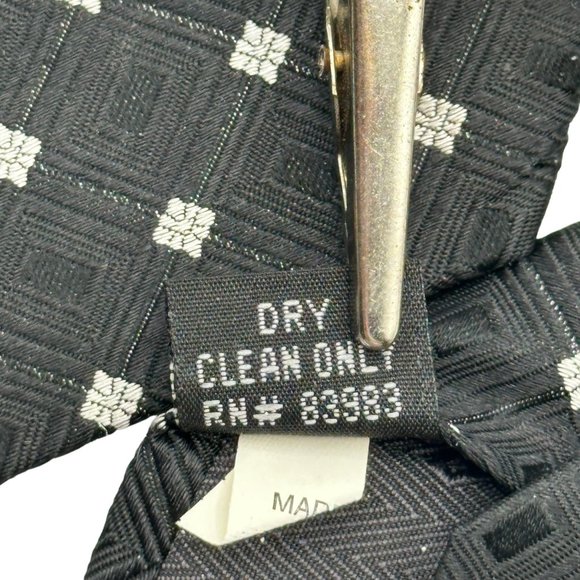 Stacy Adams Neck Tie Mens 100% Silk Handmade Geometric Business Office - Picture 6 of 7